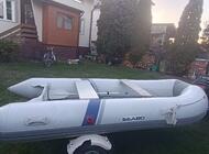 Grajewo ogłoszenia: Sprzedam ponton SEABO cały bez łatek dł.3,60 wysokie balony dwie... - zdjęcie