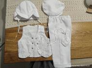 Grajewo ogłoszenia: Sprzedam zestaw ubrań do chrztu dla chłopca w rozmiarze 62-74.... - zdjęcie