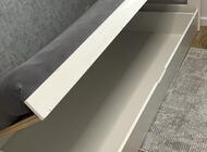 Grajewo ogłoszenia: Sprzedam białe , pojedyncze łóżko + materac , podnoszone z... - zdjęcie