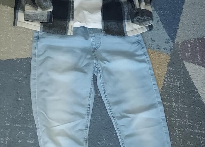 Grajewo ogłoszenia: Sprzedam ciuchy dla chłopca rozmiar 158cm odbiór osobisty Szczuczyn