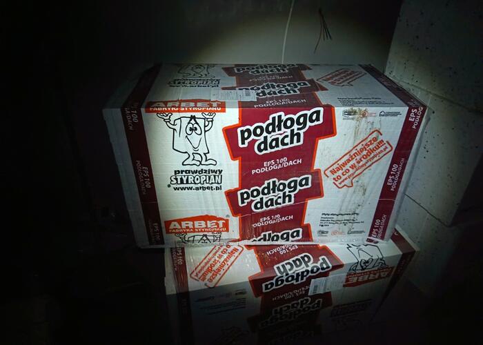 Grajewo ogłoszenia: Sprzedam styropian EPS 100. Dach, podłoga. 6cm 30 paczek, 4 cm 20...