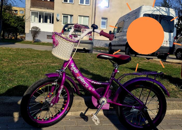 Grajewo ogłoszenia: Rower dla dziewczynki kola 16' 
Widoczne ślady użytkowania