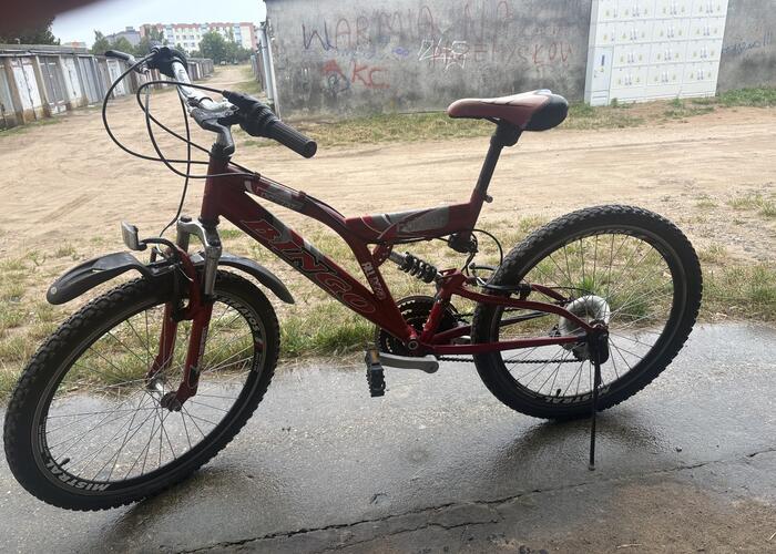 Grajewo ogłoszenia: Sprzedam rower. Koła 24 cale.